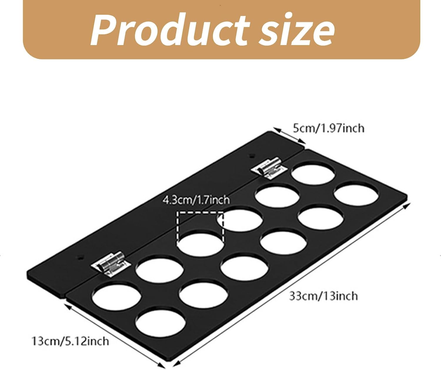Multifuntional Coffee Display Rack Clear Coffee Pods Holder Acrylics Pods Display Stand Suitable for Cabinet Espresso Stand