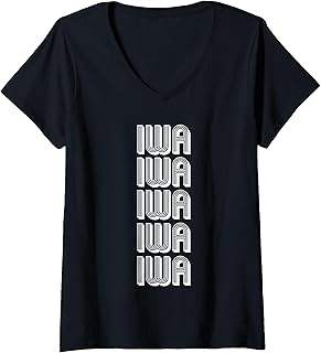 Womens IWA Mesa Airport Travel V-Neck T-Shirt