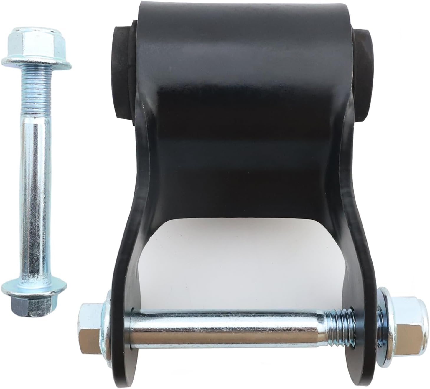 2Pcs Rear Rearward Leaf Spring Suspension Shackle Kit Compatible with 1998-2003 Dodge Durango 722-059