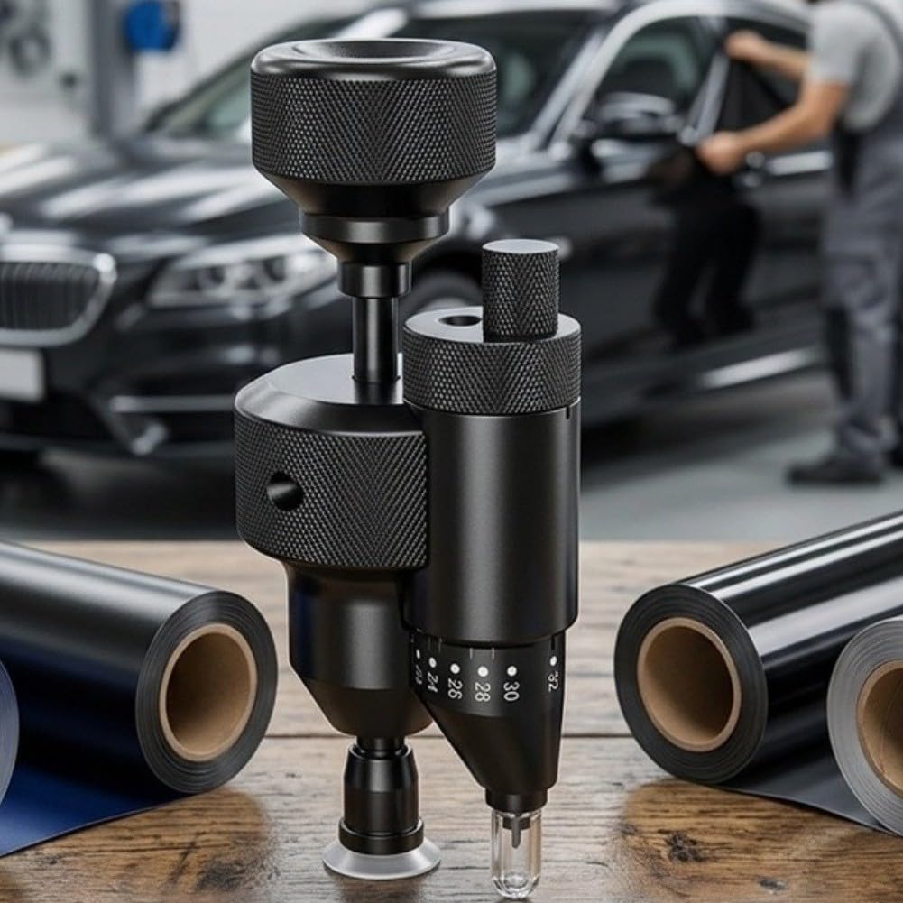 Set Strumenti Pellicola Vinile per Auto con Lama Precisione(Black)