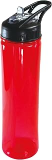 25 Oz Plastic Water Bottle with Flip Up Straw