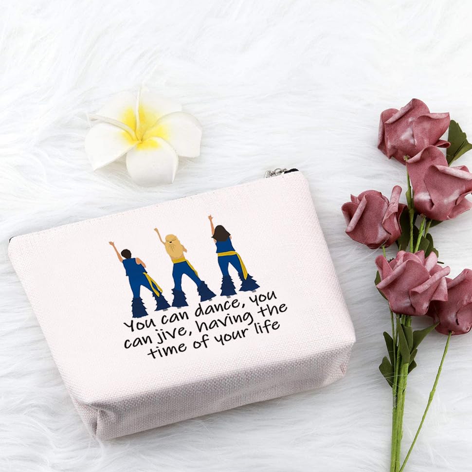 PXTIDY Mamma The Musical Inspired Gift You Can Dance You Can Jive Dancing Queen Quote Cosmetic Bag Mia Musical Lover Gift - Image 4