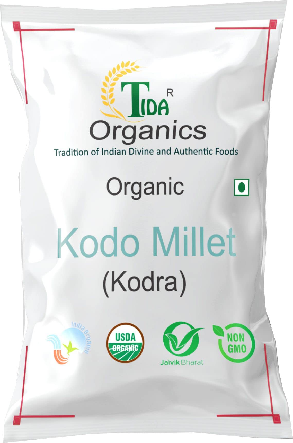 Tida Kodo Millet/Kodra/Kodo 1 Kg