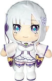 Great Eastern Entertainment Re Zero S2 - Emilia Movable Ver Plush 8" H