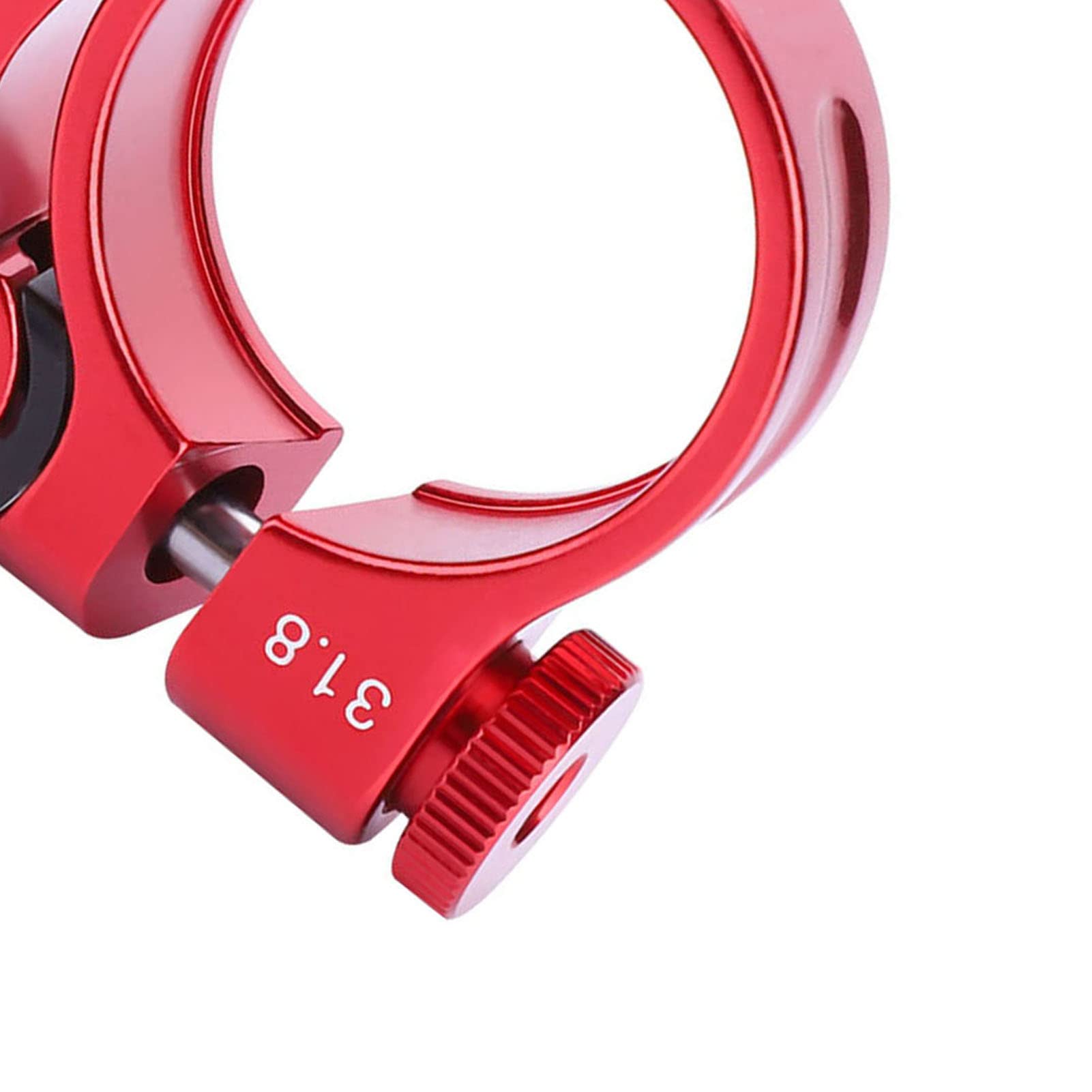 Accessorio Bici Da Strada Morsetto Sella Bici Strada - Alluminio, Sgancio Rapido 31.8mm, Nero Regolazione Sella Rapida - Foto 5