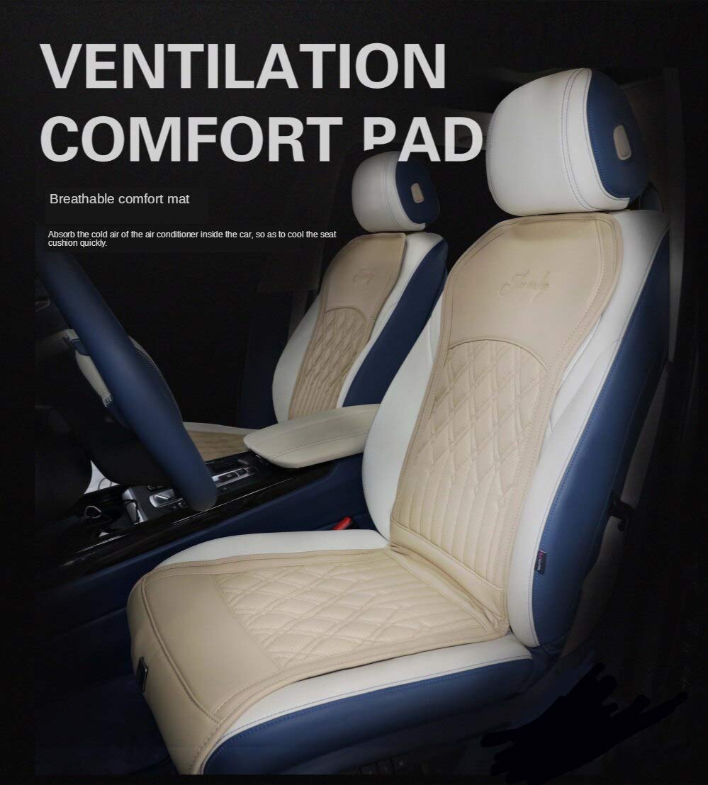 Cojín De Succión Para Automóvil, Refrigeración De Verano, Conducción De Automóviles De Larga Distancia, Cojín De Asiento De Automóvil Transpirable, Cojín De Enfriamiento De Asiento De Automóvil, Cojín