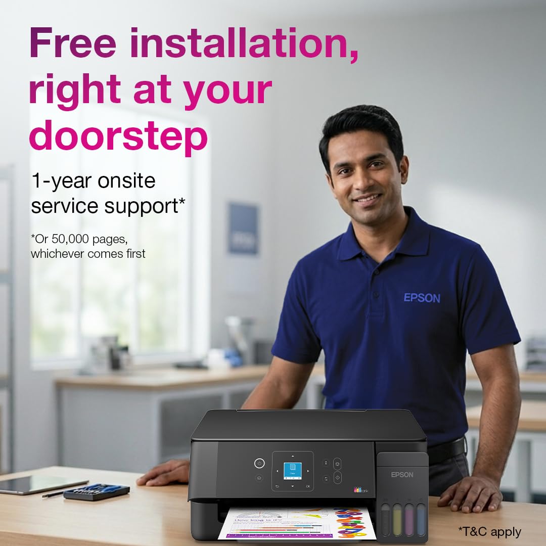 Epson EcoTank L3360 (New Launch) WiFi All-in-One InkTank A4 Colour Printer, Scanner, Copier for Home & Office, 5760x1440dpi Resolution, with LCD Screen and Mobile Printing Feature — Amazon image 11
