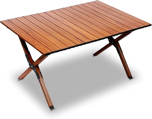 Mesa auxiliar de aluminio para campamento plegable, ligera, mesas de campamento que se pliegan, mesa de picnic baja plegable al aire libre, mesa de