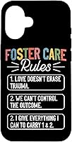 Vista 31 de Foster Care Rules Foster mom Case for iPhone XR