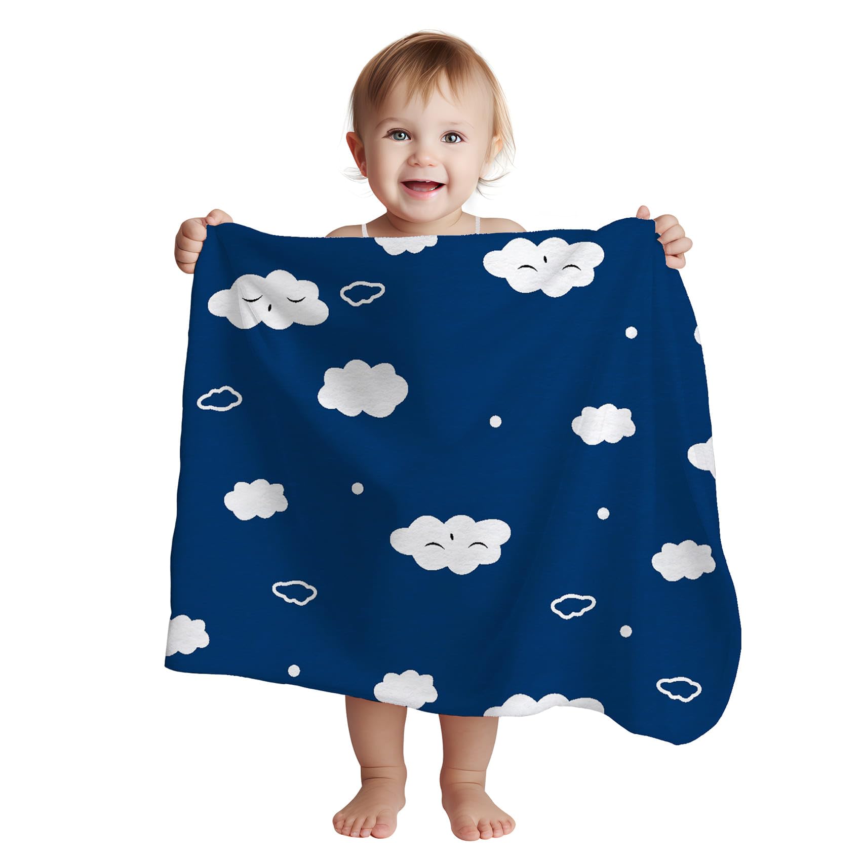 Soft Baby Blanket - Ice Cream Print -8