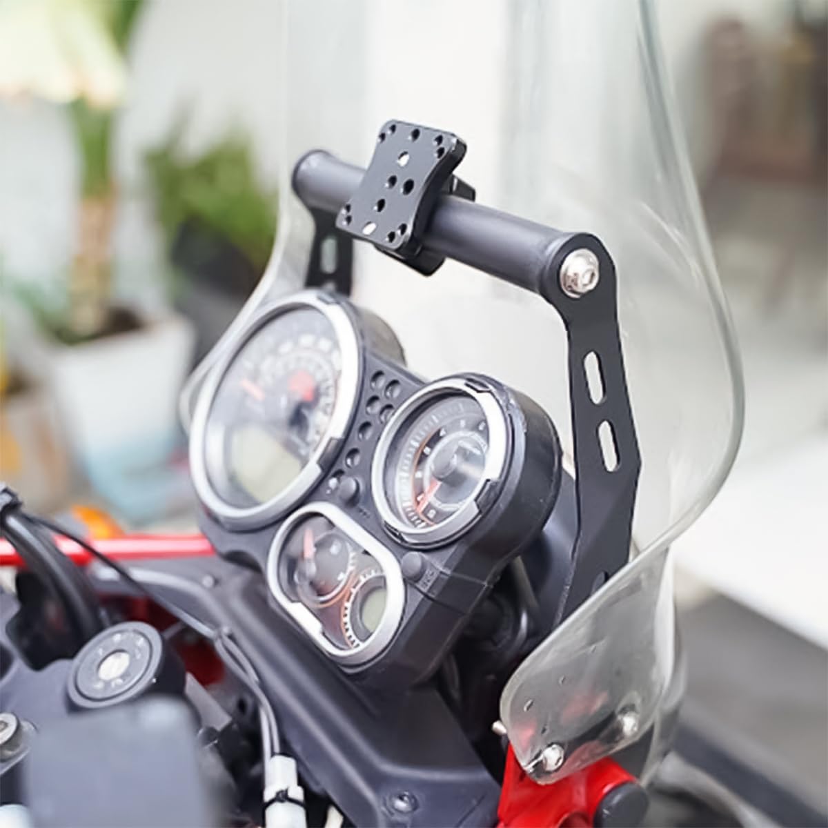 Support GPS pour Moto, Compatible avec Les modèles suivants: Tenere 700 (2020-2024), XTZ1200 (2014-2024), CRF1000L (2016-2019), R1200 GS/GSA (2014-2018) et R1250.