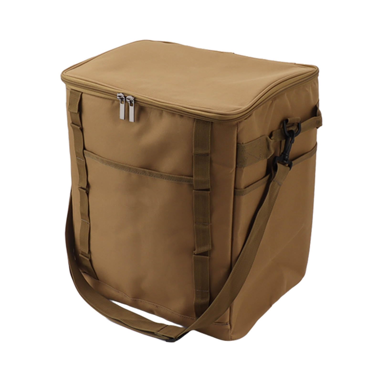 Borsa Termica Pieghevole Pieghevole Borsa Termica Isolata Borsa Termica per Alimenti Isolata da Campeggio Borsa Termica per Alimenti di Grande capacità Posizioni Multiple di