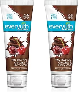 Everyuth Naturals Tan Removal Chocolate&Cherry Scrub|D Tan,Detoxify&Cleanse|Paraben Free|Antioxidant Choco&Multi-Vitamin C Price In India