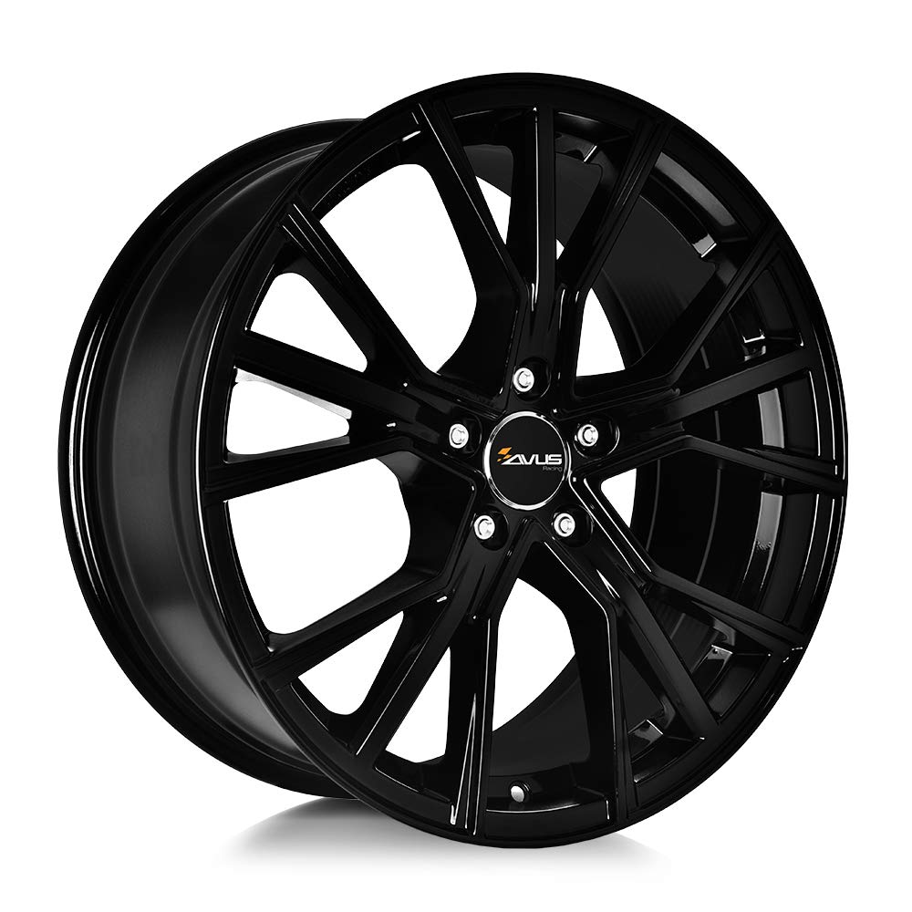 AF18 4 Alufelgen NAD 8,5x19 5x112 ET48 57,1 Black Made IN Italy