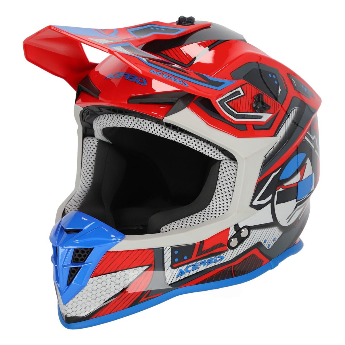 Acerbis CASCO LINEAR 2206 ROSSO/BLU XL