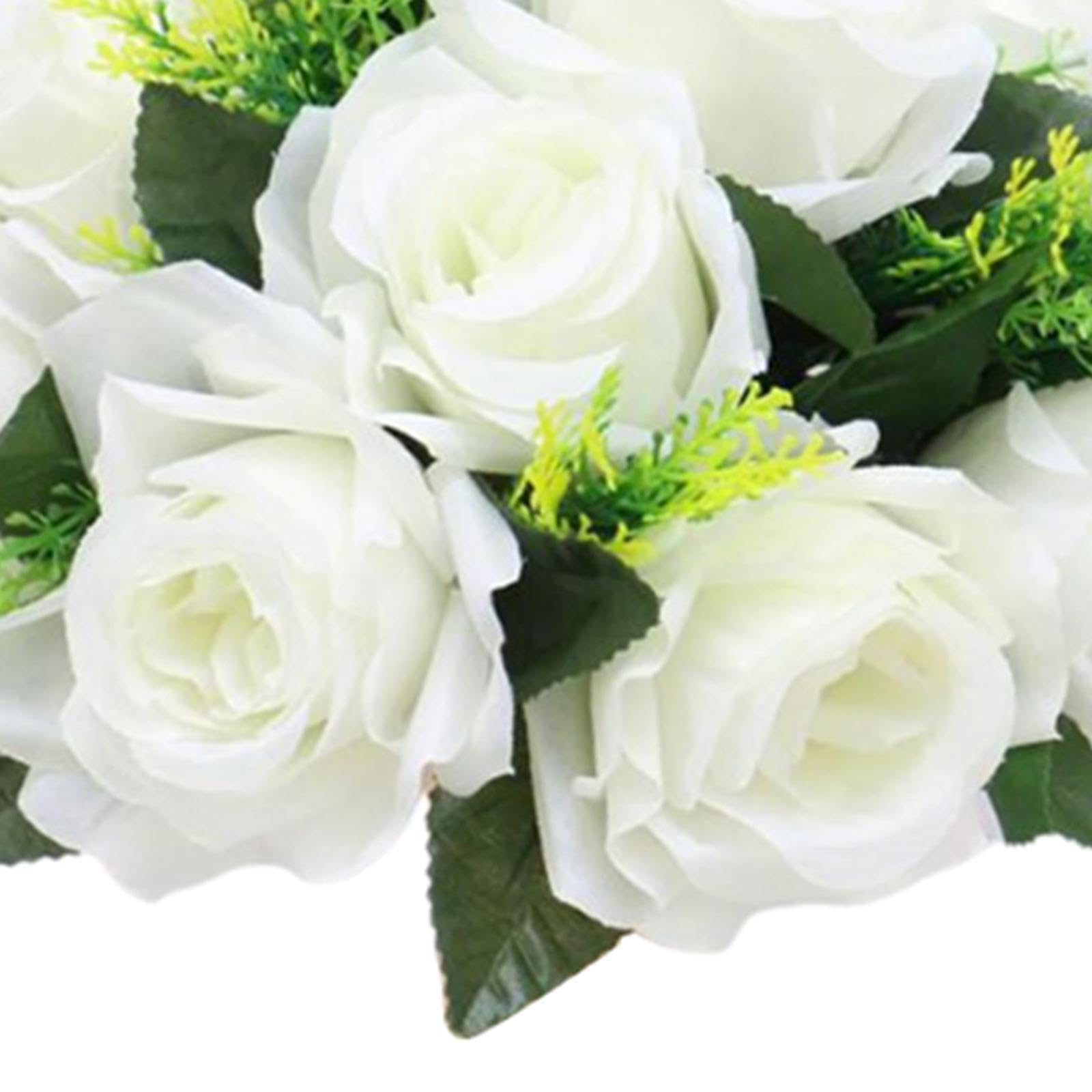 KIXZSAZ Stunning Artificial Lavender Flower Floral Bouquet for Indoor Home Decor Realistic and Vibrant Shrubs, milk white