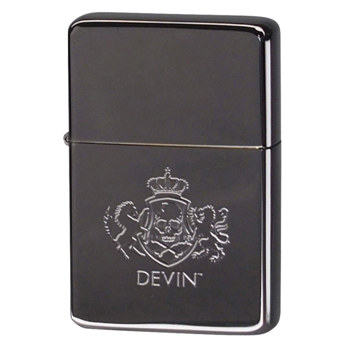 Amazon.co.jp: DEVIN(デヴィン) オイルライター ロゴ 黒ニッケル LOGO 
