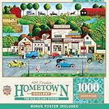 MasterPieces - 1000 Piece Jigsaw Puzzle, The Old Filling Station, Fun for Adults, Family, Kids, 19.25