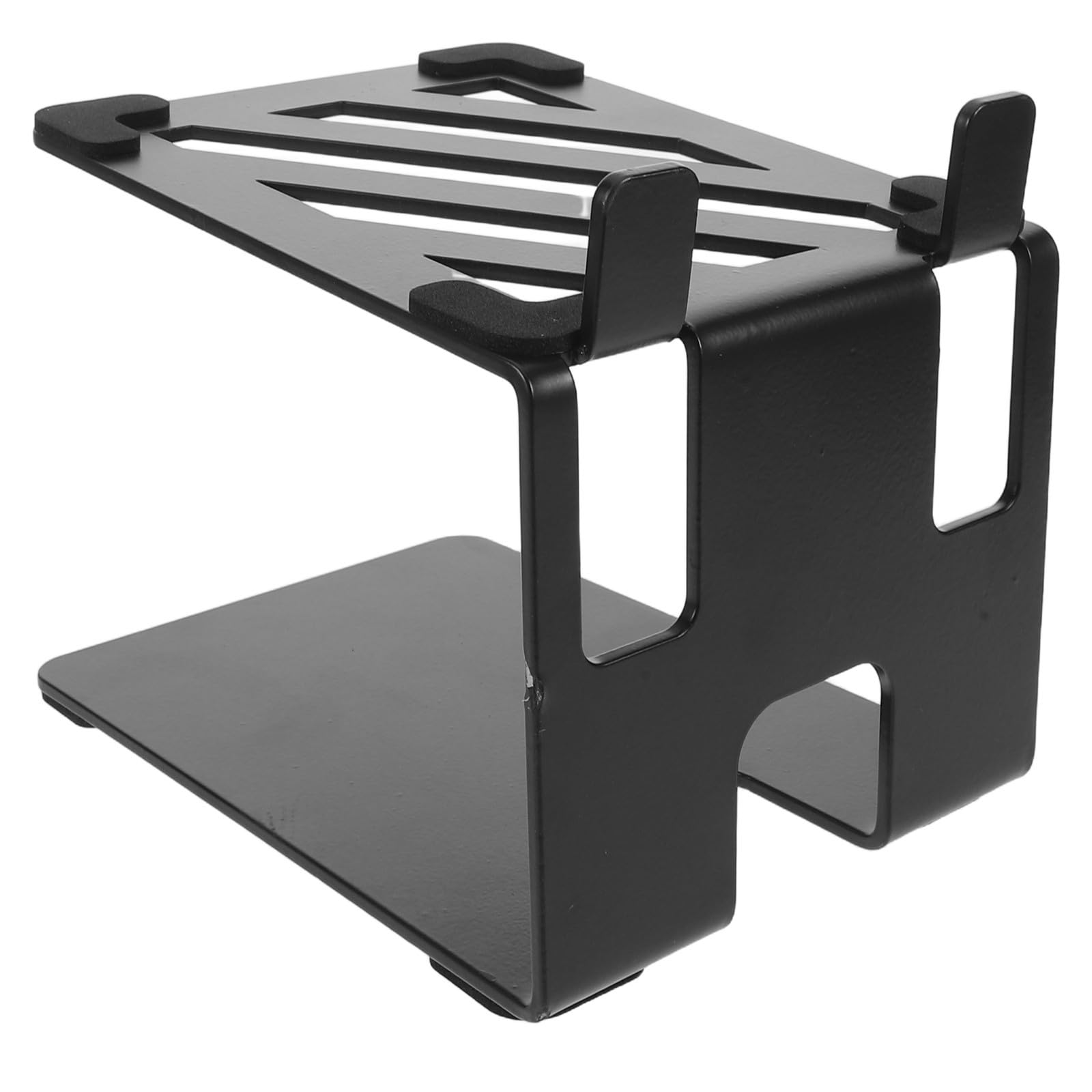 SHERCHPRY Soporte de Altavoz de Escritorio 18,5x13x14 de Hierro Negro