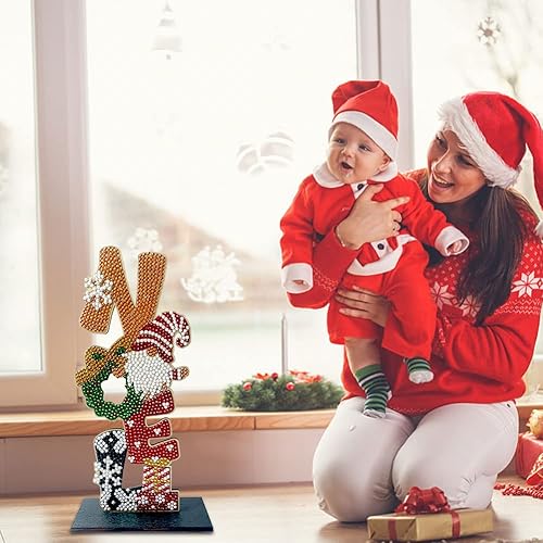 Miniatura 8 de Orgone Goblin - Kit de adornos de escritorio con pintura de diamantes 5D para bricolaje, decoración de mesa, arte de mosaico, manualidades,