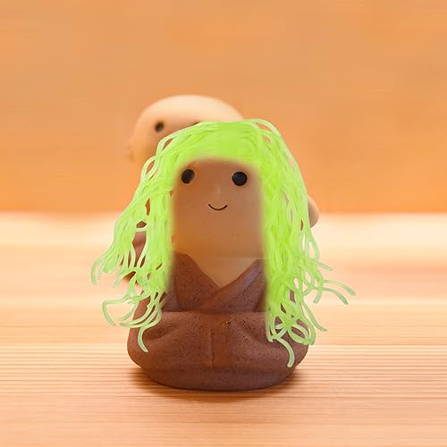 Miniatura 7 de 4 piezas de fideos antiestrés, fideos elásticos para la ansiedad, TPR, multicolor, que brillan en la oscuridad, súper suaves y cómodos, fideos ramen