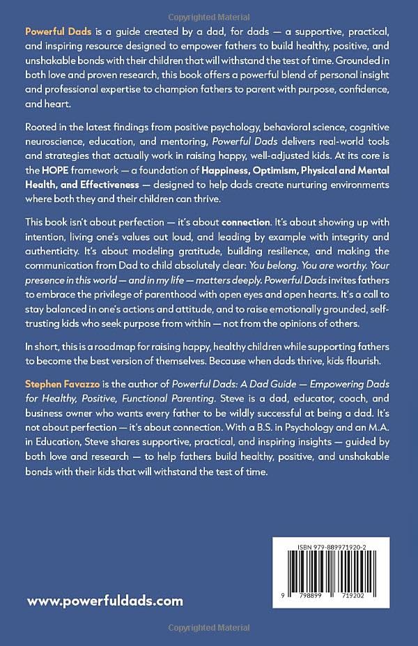 Powerful Dads: Empowering Dads for Healthy, Positive, Functional Parenting
