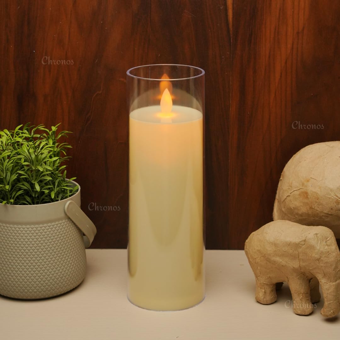 Realistic LED Flame Candle - Flickering Home Decor -8 Realistic LED Flame Candle - Flickering Home Decor -8