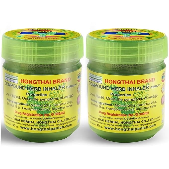 TWIN SWAN™ Hong Thai Herbal Inhaler (Pack of 2)