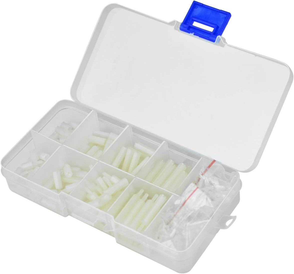 White Nylon Screw and Mounting Kit -M2