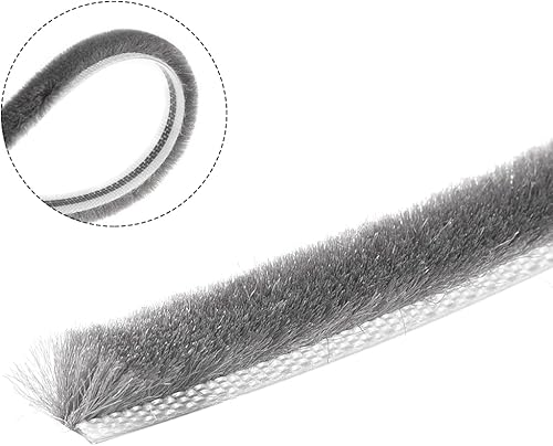 Miniatura 3 de uxcell Burlete para puerta, 32.8 ft32.8 pies, para ventana de puerta, 0.276x0.236 inWxH