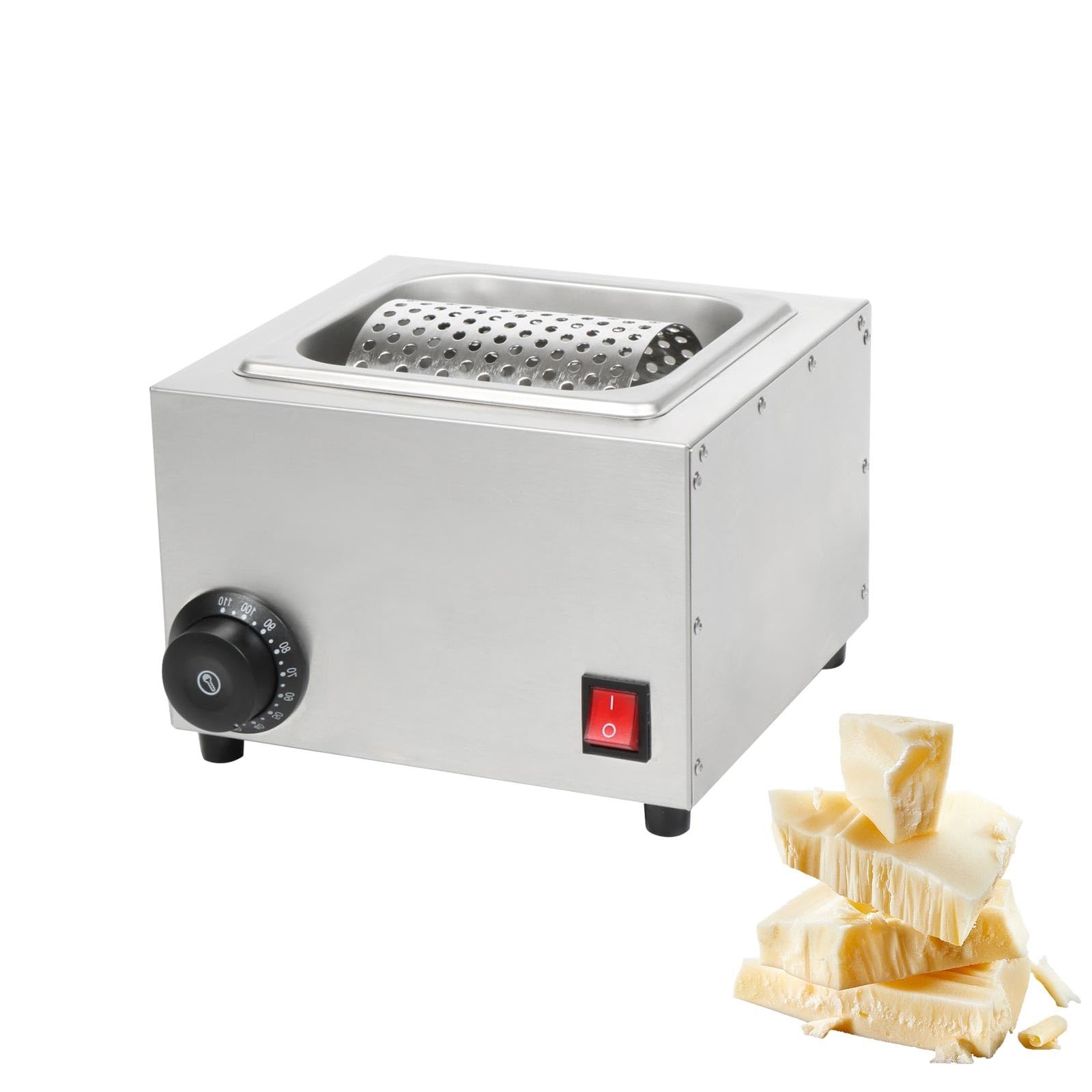 KJZQXYX Electric Butter Roller Spreader,Stainless Steel Instant Butter Melter,Saves 30% Butter, for Bakery Cafe Western-style Restaurant