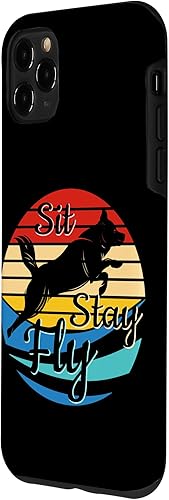 Miniatura 2 de Funda para iPhone 11 Pro Max Dock Diving Dog Sit Stay Fly Sunset