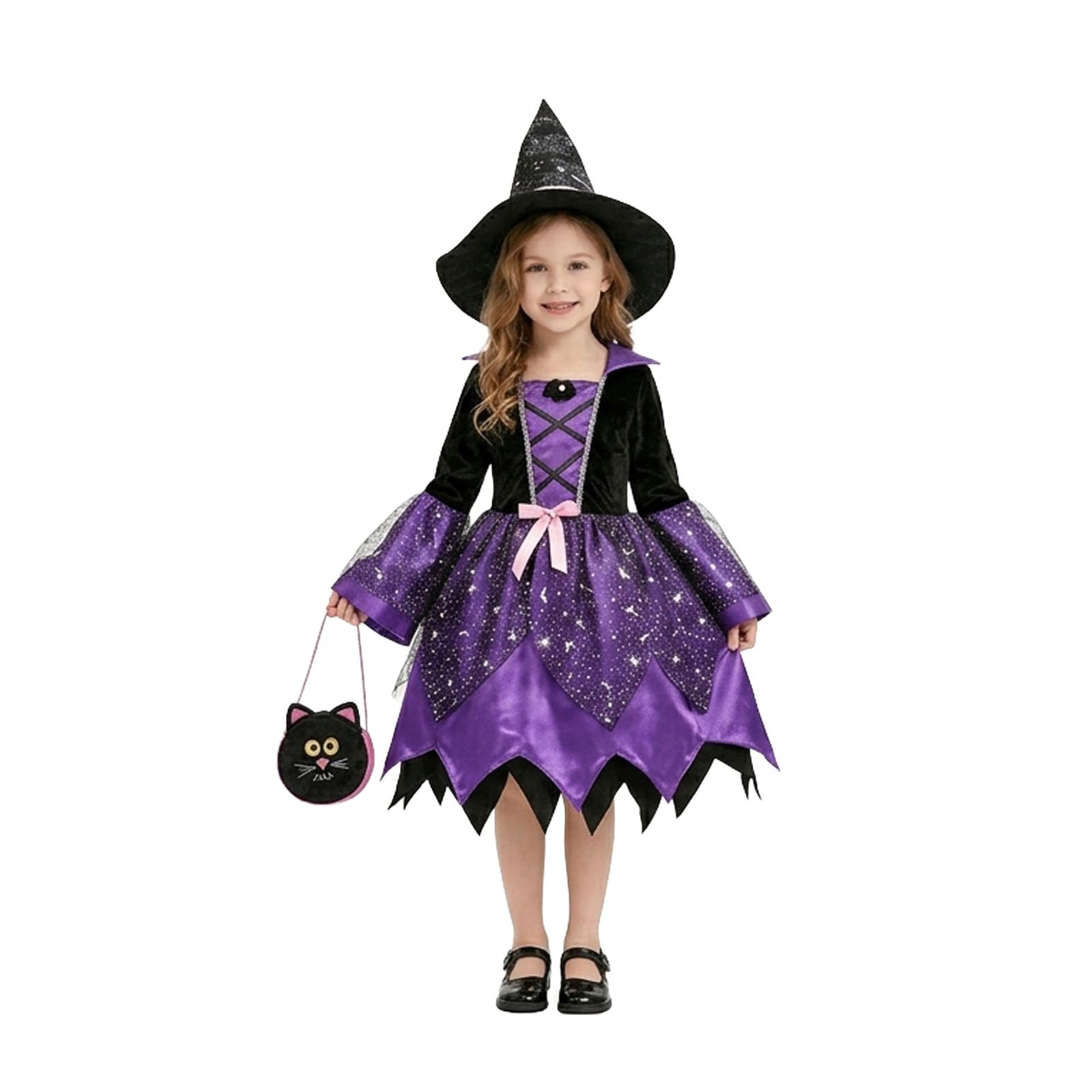 Witches Costume Childrens Halloween Costumes For Girl Fantasy Spider Dress