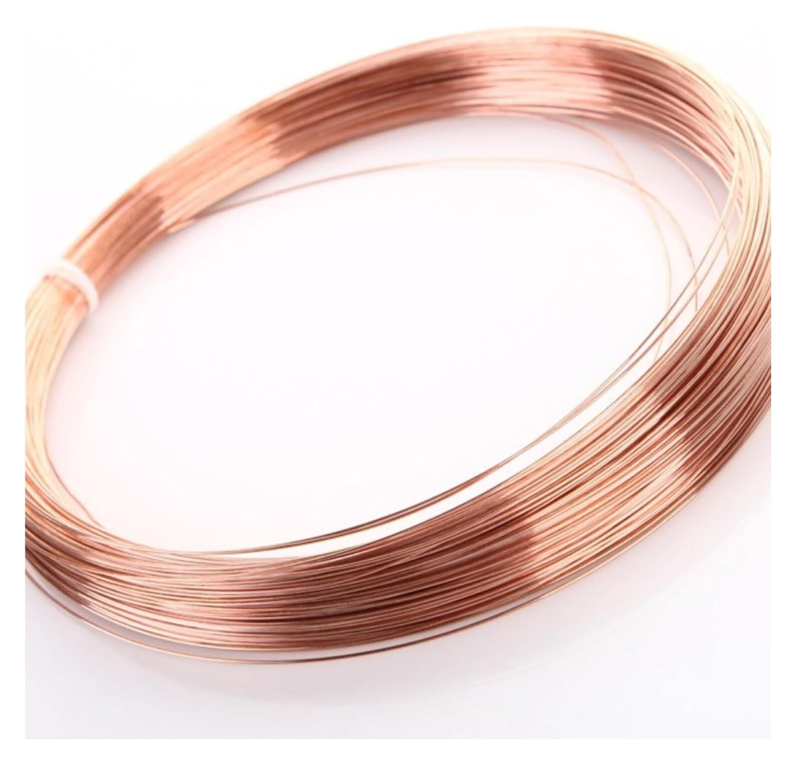 1 pieza de alambre de cobre sólido desnudo for elaborar joyas