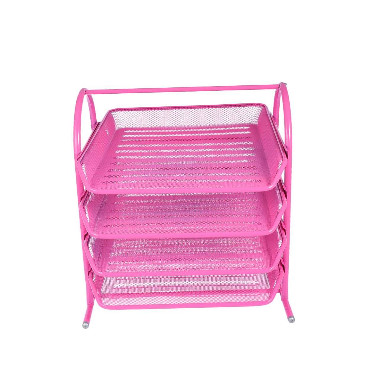 Stojak do przechowywania na biurko – stylowy organizer na dokumenty do domu i szkoły oszczędzający miejsce design trwałe materiały idealne do materiałów biurowych i dokumentów