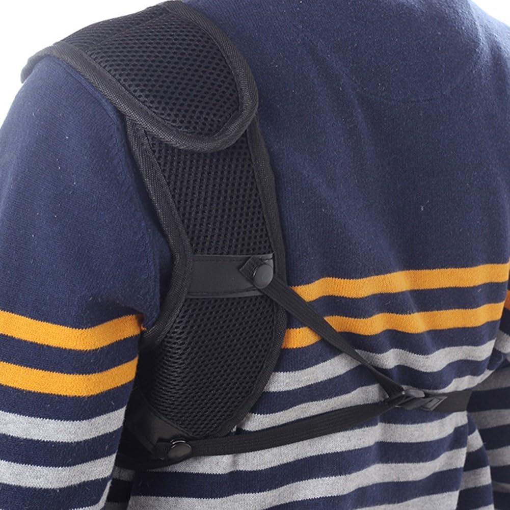Protector de pecho para arquero, protección de pecho ajustable para lado izquierdo y derecho, para caza al aire libre, protector de pecho