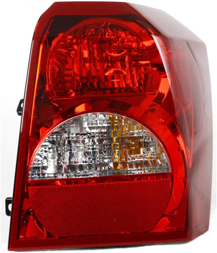 CarLights360: For 2008 2009 2010 2011 2012 Dodge Caliber Tail Light Assembly Driver and Passenger Side w/Bulbs DOT Certified | CH2800185 CH2801185 | 5160361AA, 5160360AA