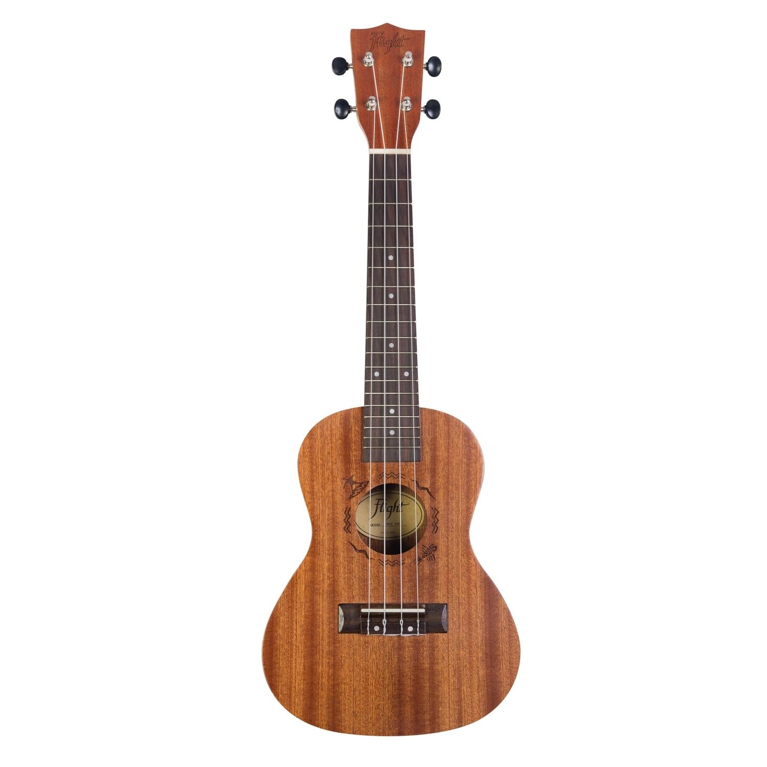 Flight NUC310 Concert Ukulele in Natural finish, 23