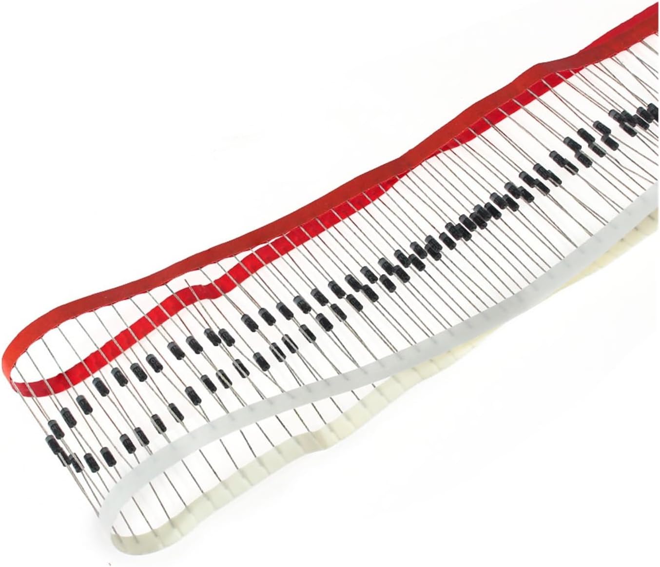 MeLphi 5 PCS Rectifier Diode 1N4001 1N4004 1N4005 1N4007 DO-41 1A 50V-1000V (Color : 1N4007)