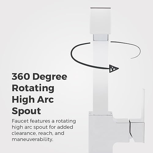 Miniatura 9 de Pfister LG534-LPMC Arkitek - Grifo de cocina con cabezal rociador extraíble cromo pulido Negro mate, Polished Chrome, Acero inoxidable