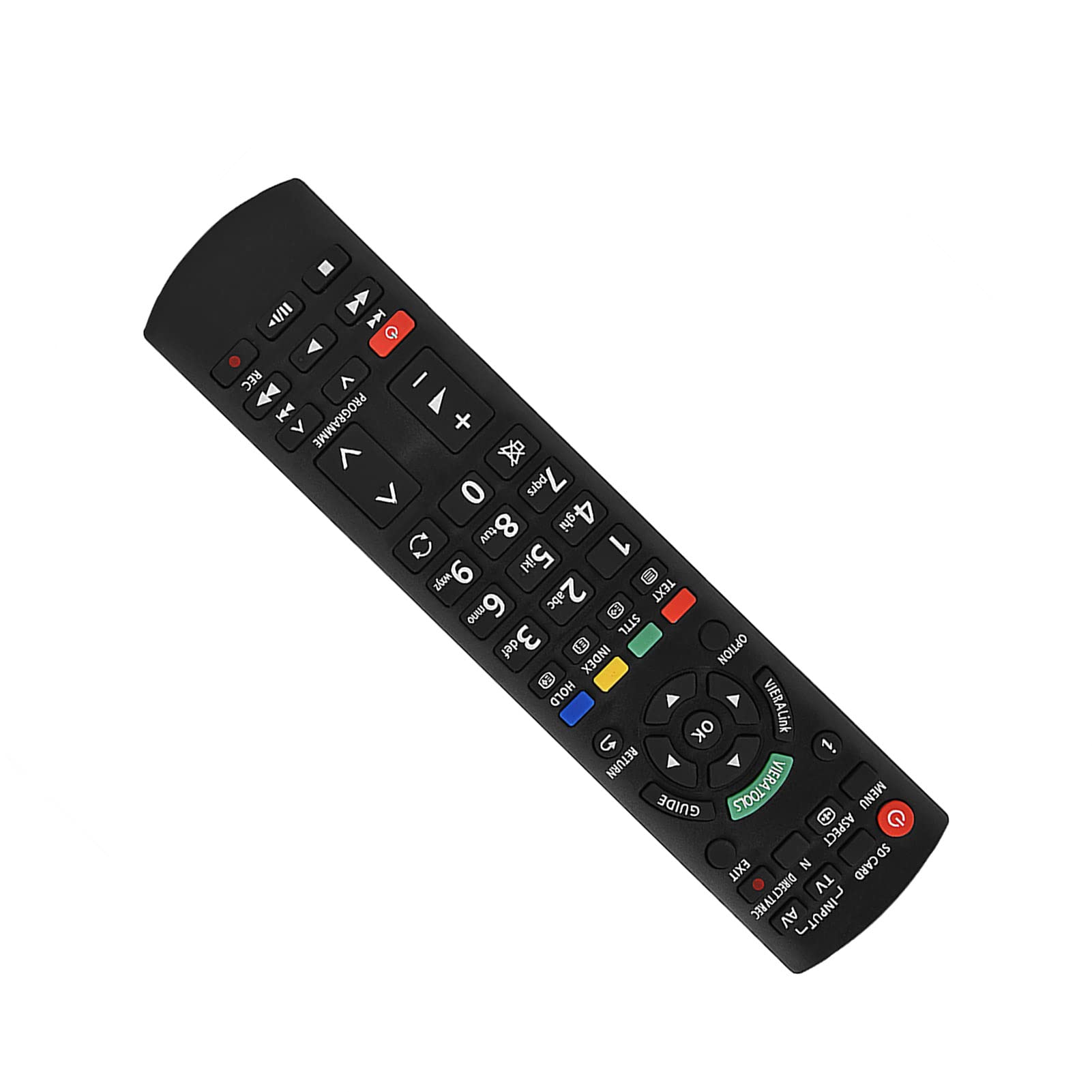 Mando a Distancia Universal para TV Panasonic, Mando a Distancia de Repuesto para TV Panasonic, No Requiere configuración Controlador de televisión TV para N2QAYB000487