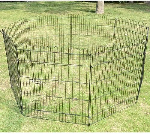 Pawhut 30" 8 Panel Light Duty Pet Dog Portable Exercise Playpen