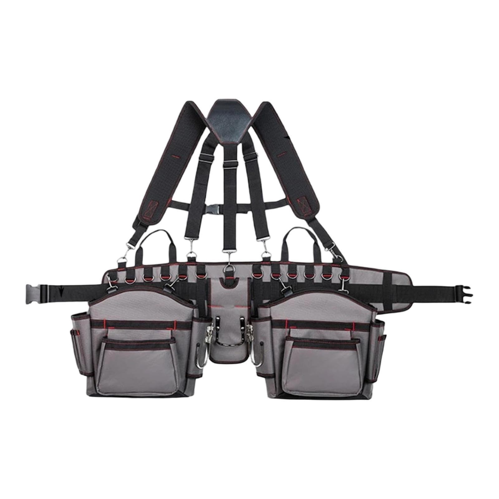 Organisateur de Ceinture Porte-outils avec Bretelles, électricien, Sac à Outils