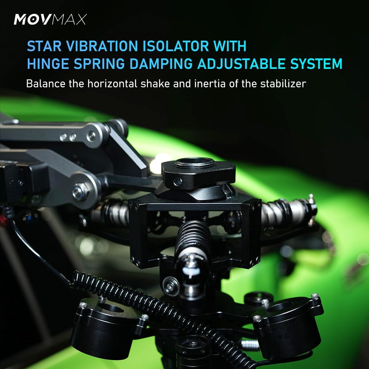 Star Vibration Isolator for Car Mounts