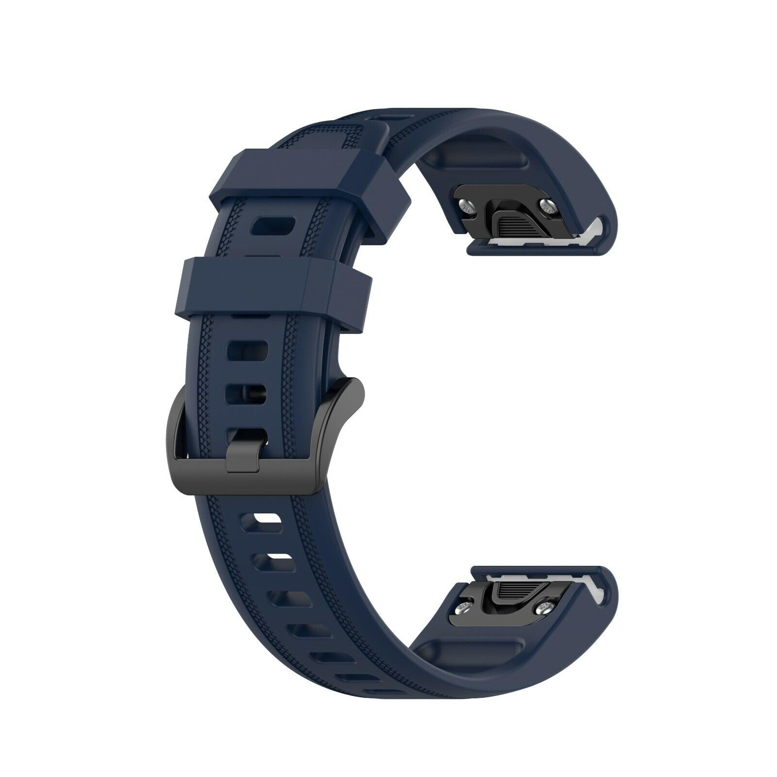 Panda Bobo Straps for Garmin Fenix 7S 6S 6S Pro 5S 5S Plus Instinct 2S Watch Strap Silicone Band (Blue) - Image 3