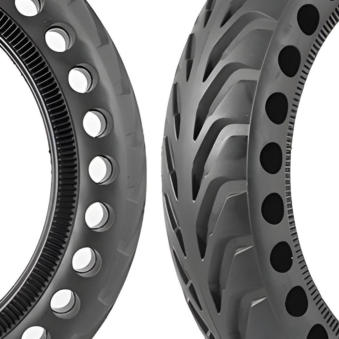 Pneu 8,5 x 2 - RMS HIVE 8 1/2 x 2 pour scooter électrique - Caoutchouc plein - Convient également pour scooter électrique Xiaomi, M365