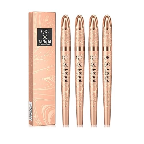 Miniatura 2 de VolksRose - 4 bolígrafos para cejas, lápiz de cejas con un aplicador de punta de microhorquilla mejorado, bolígrafo de microblading impermeable de