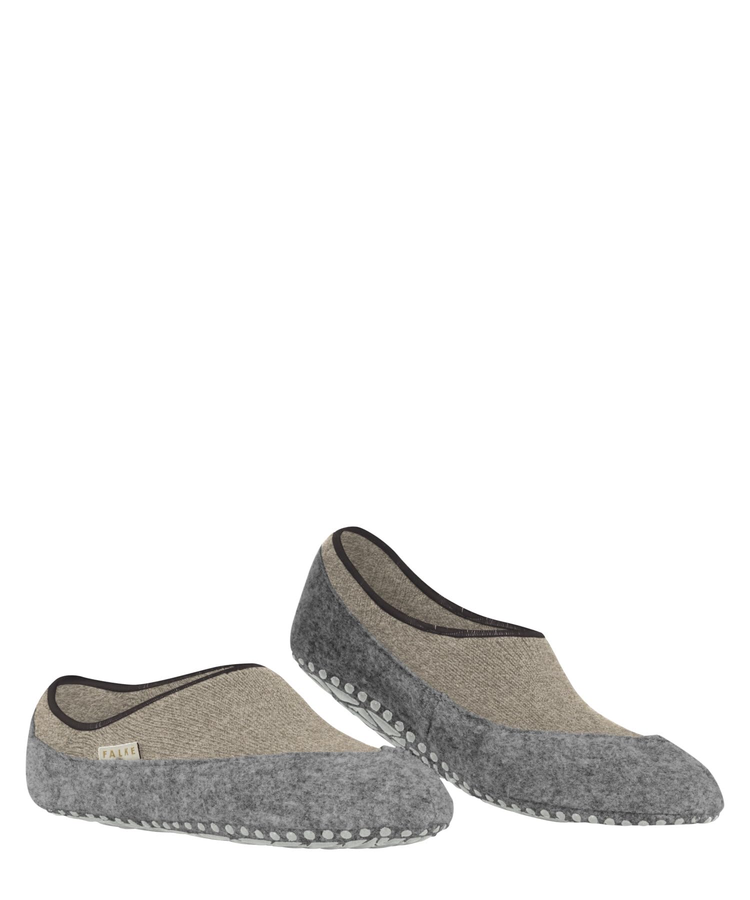 FALKE Damen Cosyshoe Invisible Stoppersocken rutschhemmende Noppen auf der Filzsohle Füßlinge komfortabel warm Plüsch bequem atmungsaktive klimaregulierende geruchshemmende Wolle 1 Paar