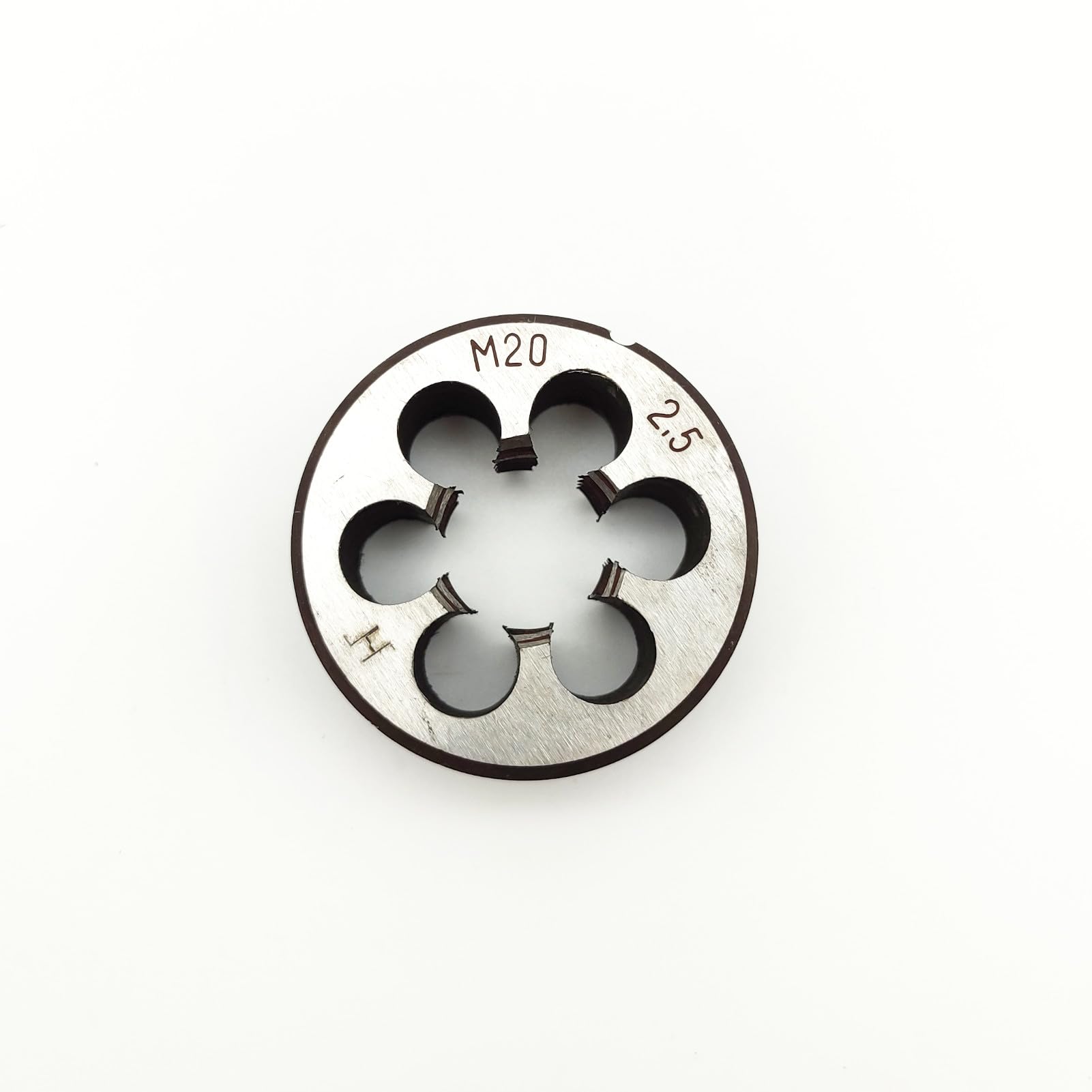 AtticZone M20 x 2.5 Metric Hand Thread Die, 2.5mm Pitch, 1 Round Die, Right Hand (M20x2.5, Die)