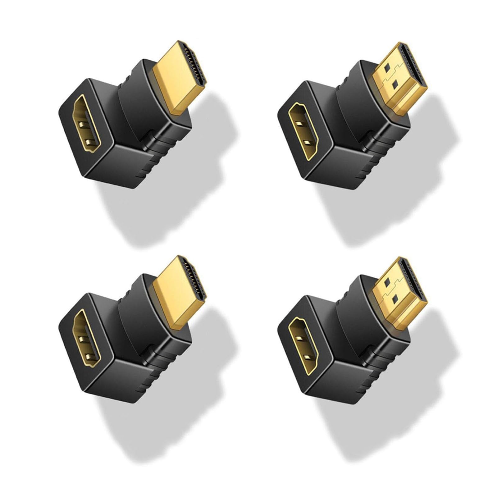 ✨【右2個】HDMI 右向き 変換 アダプタ L型 端子 延長 直角 コネクタ Amazon.co.jp: サムコス HDMI L型変換アダプタ 4個セット 延長